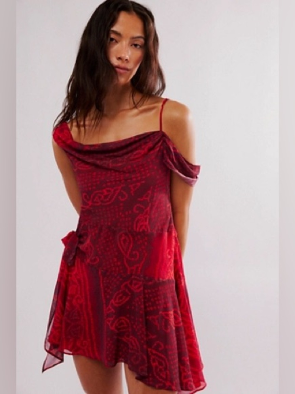Free People Double Take Mini Dress